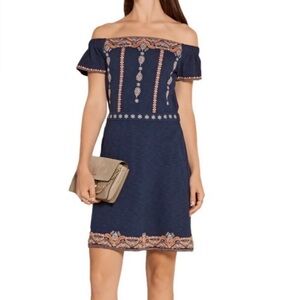 Tory Burch Royal Navy Nell dress Size XS NWT